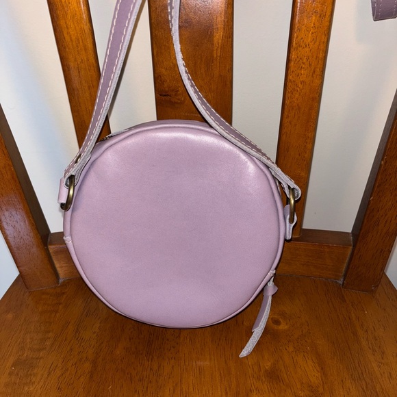 Portland Leather Goods Small Circle Crossbody Bag - Picture 3 of 9